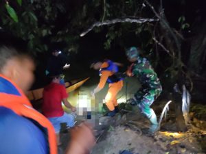 Tim Gabungan Berhasil Temukan Jasad Korban Terkaman Buaya Sungai Kusambi