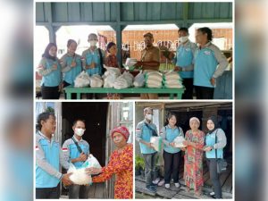 DPC PPWI, Polres Dan DPRD Pulang Pisau Salurkan Paket Sembako