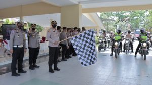 Polres Tanbu Bersama Polsek Jajaran Gelar Baksos dan Bansos Serentak
