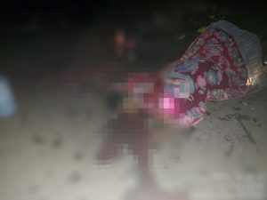 Pemotor Tanpa Identitas Tewas, Tabrak Pantat Dump Truk Muat Sawit