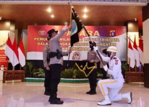 Kapolda Kalteng Lakukan Pencucian Pataka Manunggal Dharma Karya Jaya