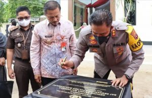 Kapolres Banjarbaru Resmikan Gedung Baru Satresnarkoba
