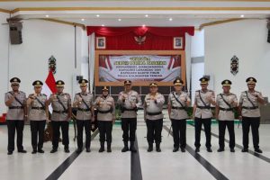 Kapolda Kalteng Pimpin Sertijab Dirreskrimsus, Dirpamobvit dan 2 Kapolres Resmi Berganti
