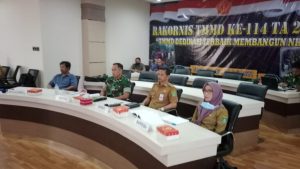 Pemkab Tanbu Ikuti Rakornis TMMD Tahun 2022