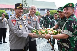 Hut Bhayangkara Ke-76, Polda Kalsel Dapat Kejutan dari Jajaran TNI