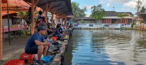 Meriahkan Hut Bhayangkara ke-76 Polres Tanah Bumbu Gelar Lomba Mancing