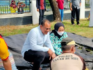 Idhul Adha 1443 H, Polres Tanah Bumbu Potong 21 Ekor Hewan Kurban