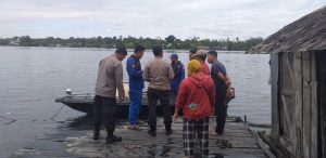 Tim SAR Gabungan Mencari IRT Diduga Tenggelam di Sungai Mentaya