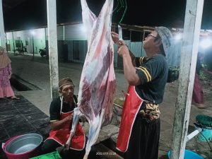 Panti Asuhan Berkah Sembelih 1 Sapi dan 6 Ekor Kambing