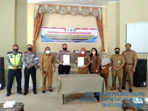Disdik dan Satlantas Polres Pulang Pisau Sepakati Kurikulum Keselamatan Berlalu Lintas