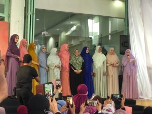 Citra Kirana Tampil di Gerai Si.Se.Sa Jalan Veteran Banjarmasin