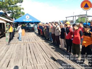 BPBD Tanbu Lakukan Pencarian Orang Tenggelam, 1 Ditemukan
