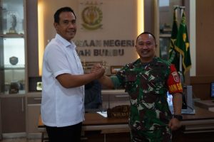 Kunjungan Dandim Tanah Bumbu yang Baru ke Kejari
