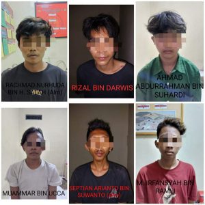 Polisi Ringkus 6 Orang Terlibat Pengeroyokan, Eksekutor Masih Buron