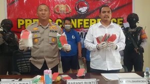 Polres Lamandau Kembali Gagalkan Peredaran 1 Kg Sabu-sabu