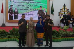 Kejati Kalteng Gelar Pisah Sambut Kajati