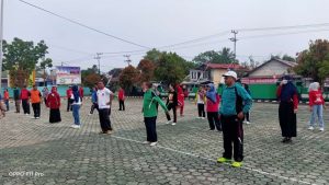 ASN Kankemenag Bartim Rutin Gelar Senam Setiap Hari Jumat
