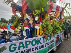 Karnaval Hari Jadi Satui ke-359 Turut Dimeriahkan Para Petani