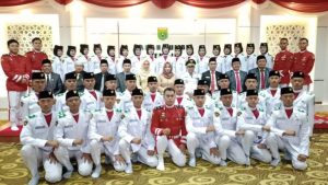 Wabup Tanbu Anjangsana Bersama Anggota Paskibra Tahun 2022