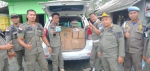 Satpol PP Tanah Bumbu Gerebak Tempat Usaha Jual Tuak, Barbuk Diamankan