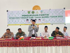 Panitia MTQN XVIII Kabupaten Dikukuhkan, Ini Pesan Sekda Tanbu