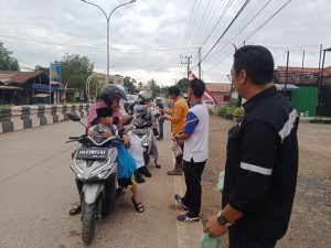 400 Nasi Bungkus Kembali Disalurkan Jumat Berkah di Satui