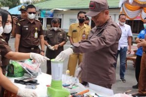 73 BB Berkekuatan Hukum Tetap Dimusnahkan Kejari Pulang Pisau