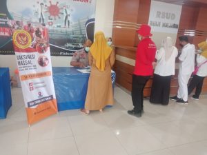 BIN Kalsel Gelar Vaksinasi Booster Kedua Untuk Nakes di Pelaihari