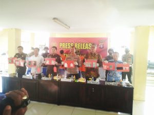 Belum Setahun, Polres Kapuas Berhasil Ungkap Puluhan Kasus Narkoba
