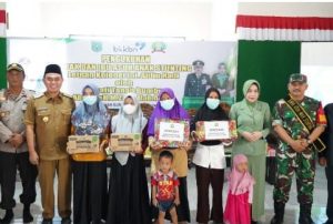 Bupati Abah Zairullah Kukuhkan Dandim Tanah Bumbu Jadi Bapak Asuh Stunting