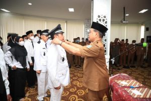 Puluhan Pj Kades dan Anggota BPD Dilantik Bupati Tanah Bumbu
