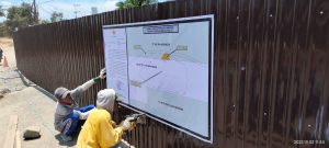 Agar Tak Simpang Siur, Dipasang Papan Informasi di Lokasi Longsor Km 171