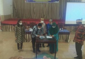 Proteksi Keluarga Dari Penyalahgunaan Narkotika, BNNP Kalteng dan TP-PKK Kapuas Teken MoU