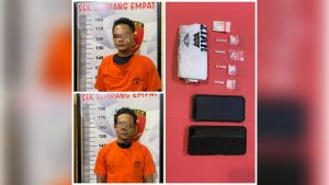 Polsek Simpang Empat Tangkap 2 Pemuda Simpan Sabu di Kebun Sawit