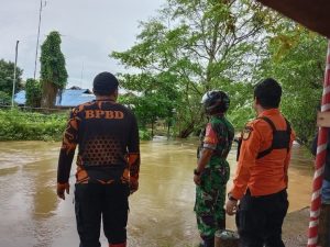Waspada Banjir, Dandim Hulu Sungai Tengah Perintahkan Babinsa Siaga di Wilayah Binaan