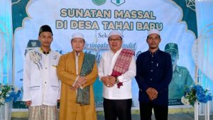 Rutin Setiap Tahun, Pemdes Tahai Baru Gelar Sunatan Massal