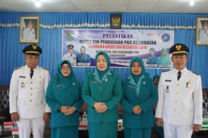 Ketua TP-PKK Kecamatan Kuranji dan Satui Resmi Dilantik