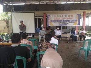 Rawan Lakalantas, Satlantas Polres Kapuas Edukasi Masyarakat Keselamatan Berlalu Lintas