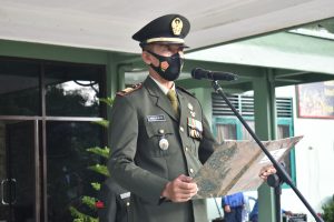 Kodim Hulu Sungai Tengah Gelar Upacara Peringatan Hari Pahlawan ke-77 Tahun 2022