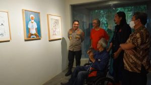 Buka Pameran Seni Rupa, Ini Pesan Kapolda DIY
