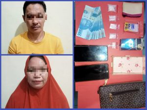 Simpan Puluhan Paket Sabu, Pasutri di Pagatan Ditangkap Polisi