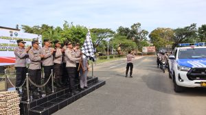 Ratusan Babinkamtibmas Tanah Bumbu Salurkan Paket Sembako