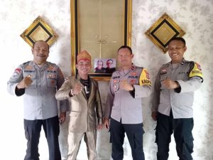 Bersama Ketua Umum DKB Kapolsek Aluh Aluh Juga Sitkamtibmas