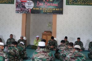 Hari Juang TNI AD, Kodim Tanah Bumbu Gelar Do’a Bersama