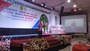 Raker KONI Kota Banjarmasin, Kalsel Tuan Rumah POMNAS 2023