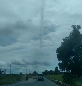 Viral, Sebuah Video yang Menampilkan Fenomena Alam di Kalsel