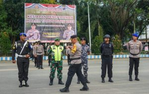 Pemkab Tanah Bumbu Hadiri Apel Patroli Pengamanan Tahun Baru