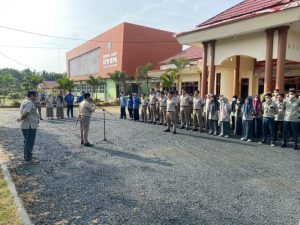 Perkuat sinergitas, Disperkimtan Apel Pagi Bersama Kantor Pertanahan