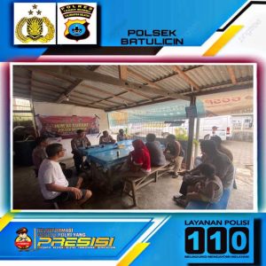 Program Kapolri, Polsek Batulicin dan Kuranji Gelar Jum’at Curhat