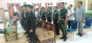 Perwakilan Kodim 1022 Jajaran Hadiri Pelantikan PPK Se Tanah Bumbu